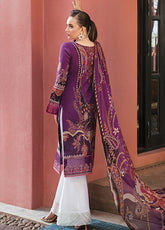 Gulaal Embroidered Lawn Unstitched 3 Piece Suit - 01